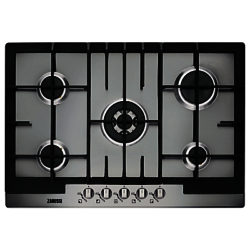 Zanussi ZGG76524XA Gas Hob, Stainless Steel